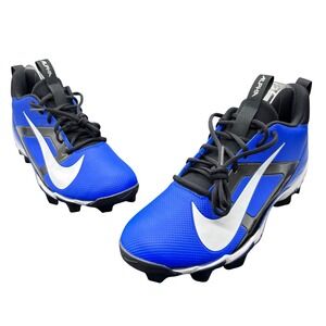 New Mens Nike Alpha Menace 4 Shark Football Cleats #FN0028-400 Size‎ 12 Blue